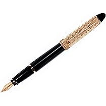 Amazon | Aurora万年筆withローズゴールドキャップ( b11-pqn